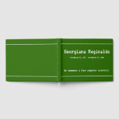 Eenvoudig en minimaal Comp Sci-condoleanceboek Gastenboek (Volledig)