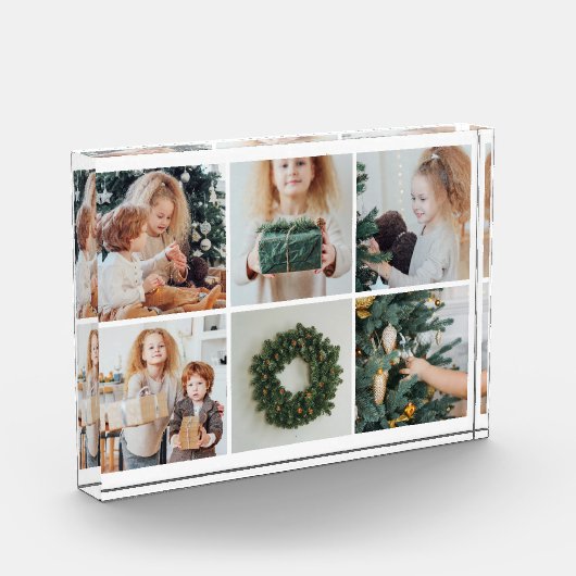 Eenvoudig en minimaal raster fotoblokken (Links)