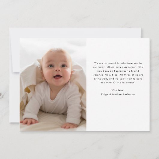 Eenvoudig en minimalistisch 2 de Aankondiging van  (Achterkant)