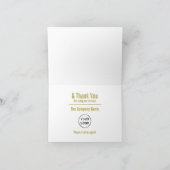 Eenvoudig en modern, bedankt voor de klant (Binnen)