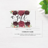 Eenvoudig en modern bedrijfscadeaubon visitekaartje (Bureau)