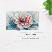 Eenvoudig en modern bedrijfscadeaubon visitekaartje (Bureau)