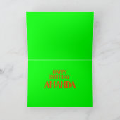 Eenvoudig en modern, lichtgroen en Oranje - op maa Kaart (Binnen)