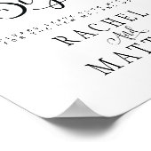 Eenvoudig en modern Poster voor gebarentaal voor b (Hoek)