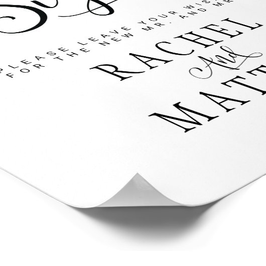 Eenvoudig en modern Poster voor gebarentaal voor b (Hoek)