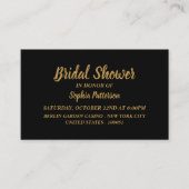 Eenvoudig en modern, Vrijgezellenfeest Ticket Invi (Voorkant)