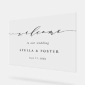 Eenvoudig en modern Weddenschap Acryl Bord (Hoek)