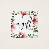 Eenvoudig en modern zakelijk vierkante visitekaartjes (Voorkant)