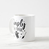 Eenvoudig en Mooi Koffiemok (Voorkant links)