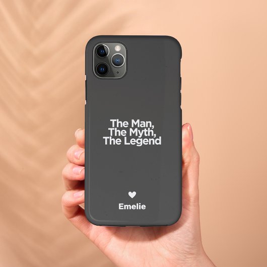 Eenvoudig en Mooi Persoonlijk Cadeau voor Vader Case-Mate iPhone Case
