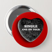 EENVOUDIG EN OP TOUR RONDE BUTTON 4,0 CM (Voorkant /achterkant)