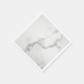 Eenvoudig en perfect marmeren servet (Hoek)