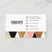 Eenvoudig en professioneel met Icons-Visitekaartje Visitekaartje (Achterkant)