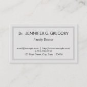 Eenvoudig en professioneel Visitekaartje van de Do (Voorkant)