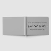 Eenvoudig en rouwbaar begrafenisboek/Memorial Gues Gastenboek