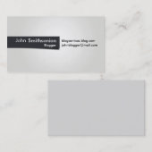 Eenvoudig en scherp visitekaartje (Voorkant / Achterkant)