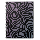 Eenvoudig en stijlvol ontwerp Abstract spiral carn Notitieboek (Voorkant)