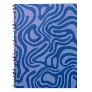 Eenvoudig en stijlvol ontwerp Abstract spiral carn Notitieboek