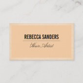 Eenvoudig en subtiel visitekaartje (Voorkant)