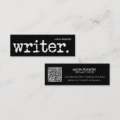 eenvoudig en ter zake mini visitekaartje (Voorkant / Achterkant)