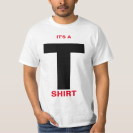 Eenvoudig en uniek T-shirt