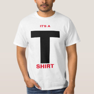 Eenvoudig en uniek T-shirt
