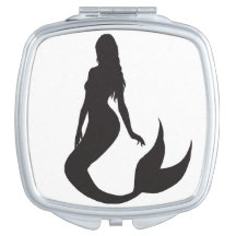 Eenvoudig en vun Mermaid Silhouette