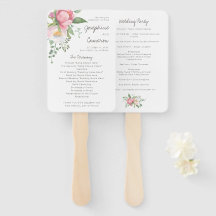 Eenvoudig Eucalyptus Floral Greenery Wedding Progr