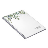 Eenvoudig Eucalyptus Greenery Teacher Gift Notitie Notitieboek (Rechterzijde)