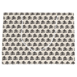 Eenvoudig Evergreen Modern Groot Cadeauzakje