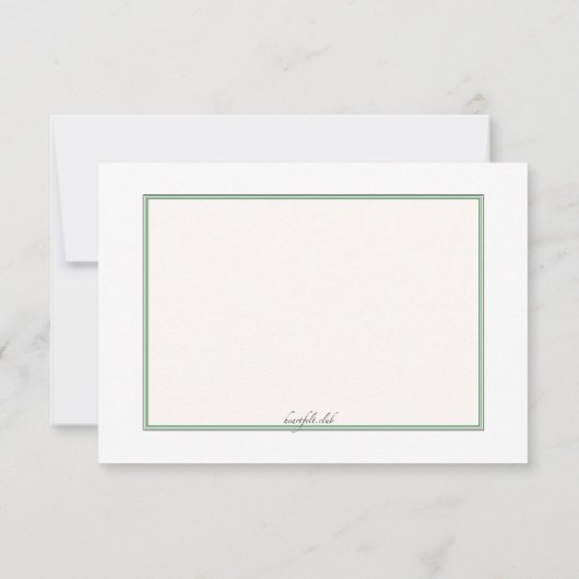 Eenvoudig expressienomp Hartelijk dank Bedankkaart (Achterkant)