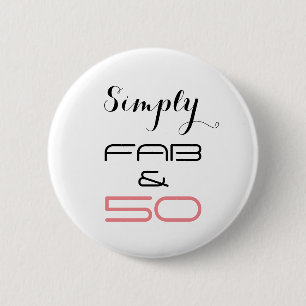 Eenvoudig Fab & 50 - Button
