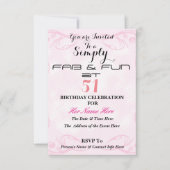 Eenvoudig FAB en FUN op 51 - Save The Date (Voorkant)