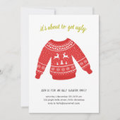 Eenvoudig feestdag met feestelijke feestelijke fee kaart (Voorkant)