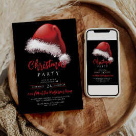 Eenvoudig feestelijk kerstfeest met kerstmis kaart