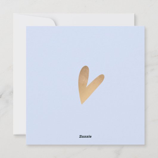 Eenvoudig feestelijk paar Foto Kerstvakantie Feestdagenkaart (Achterkant)