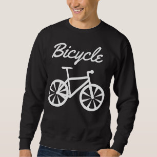 Eenvoudig fietsontwerp trui