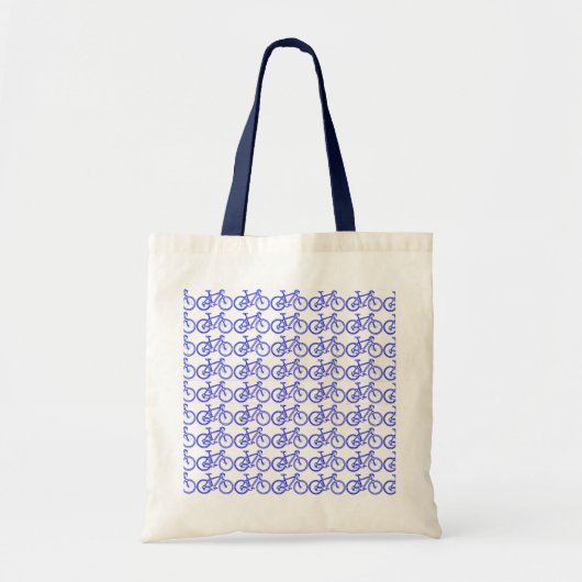 eenvoudig fietspatroon tote bag (Voorkant)