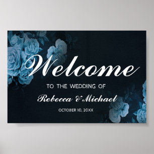 Eenvoudig Flora Gold Geometric Lijst Weddenschap W Poster