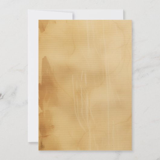 Eenvoudig Floral 21ste verjaardagsfeestje Kaart (Achterkant)