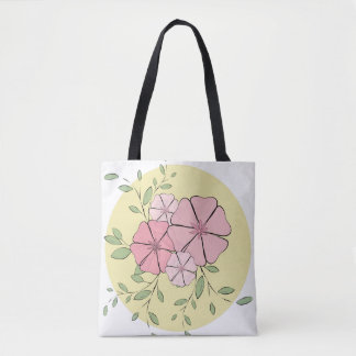 Eenvoudig Floral Tote Bag