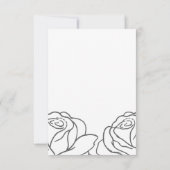 Eenvoudig 'Floral Wedding Guest'-detail (Achterkant)