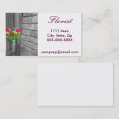 Eenvoudig Floristisch Visitekaartje (Voorkant / Achterkant)