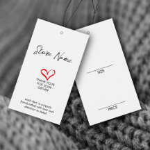 Eenvoudig formaat Kleding met hangende weergavepri