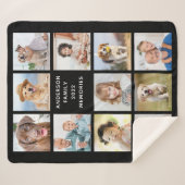 Eenvoudig foto-inkolling aangepast 11 Afbeelding Sherpa Deken (Voorkant (horizontaal))