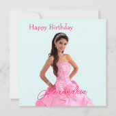 Eenvoudig foto uploaden Naam toevoegen Gelukkige v Kaart (Voorkant)