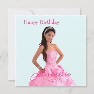 Eenvoudig foto uploaden Naam toevoegen Gelukkige v Kaart