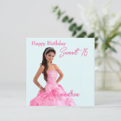 Eenvoudig foto uploaden Naam toevoegen Gelukkige v Kaart (Staand voorkant)