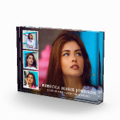 Eenvoudig fotocollage Modern-Afstuderen Fotoblokken (Rechts)