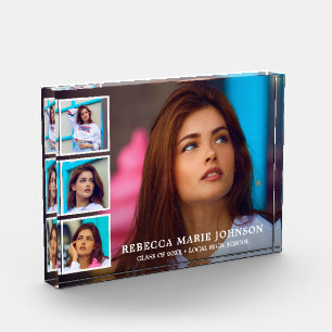 Eenvoudig fotocollage Modern-Afstuderen Fotoblokken